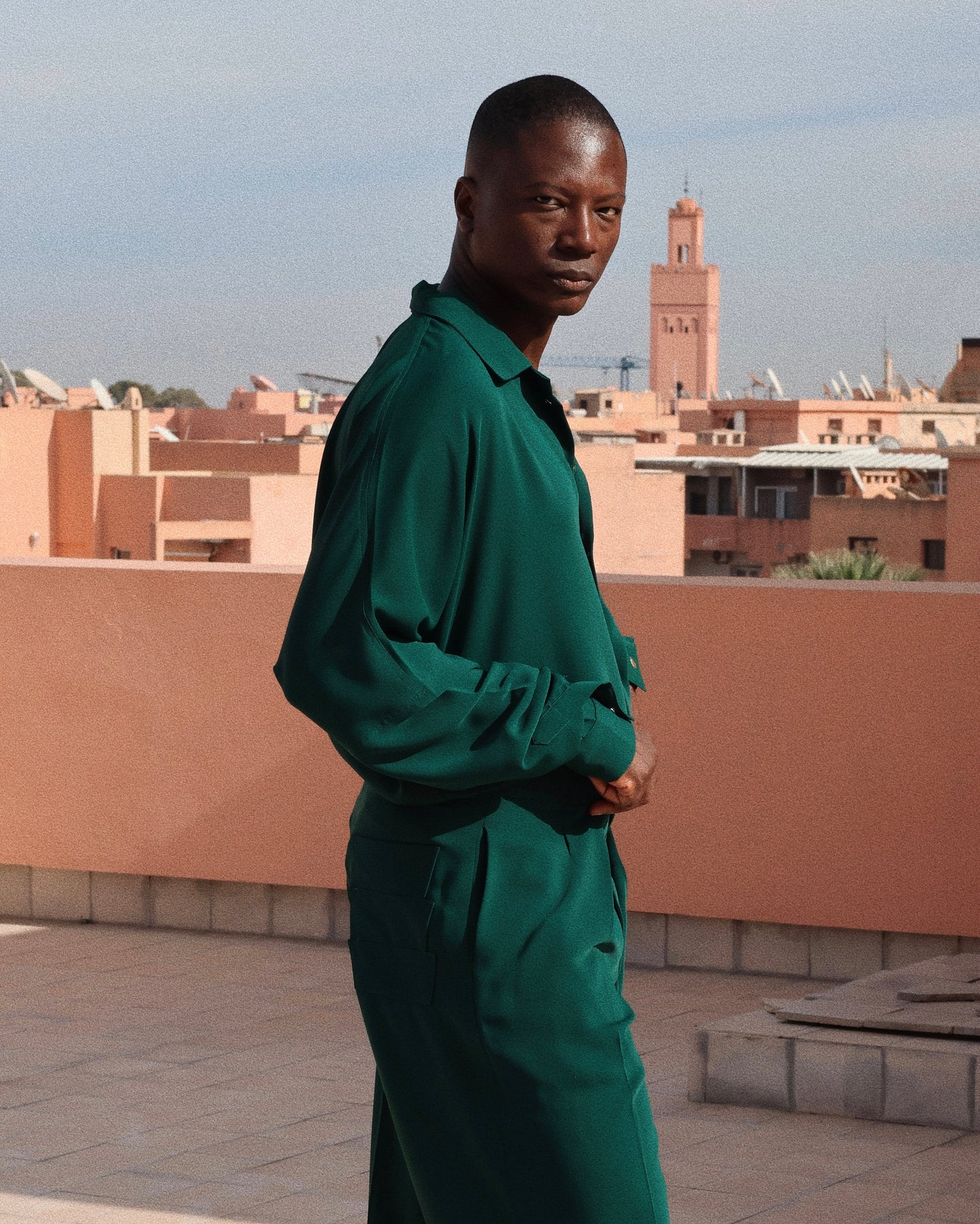 EMERALD GREEN SET