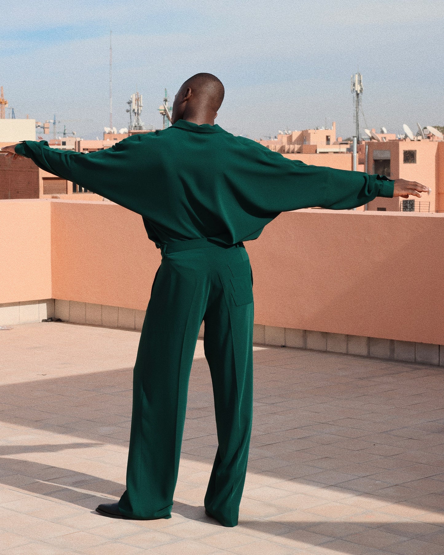 EMERALD GREEN SET