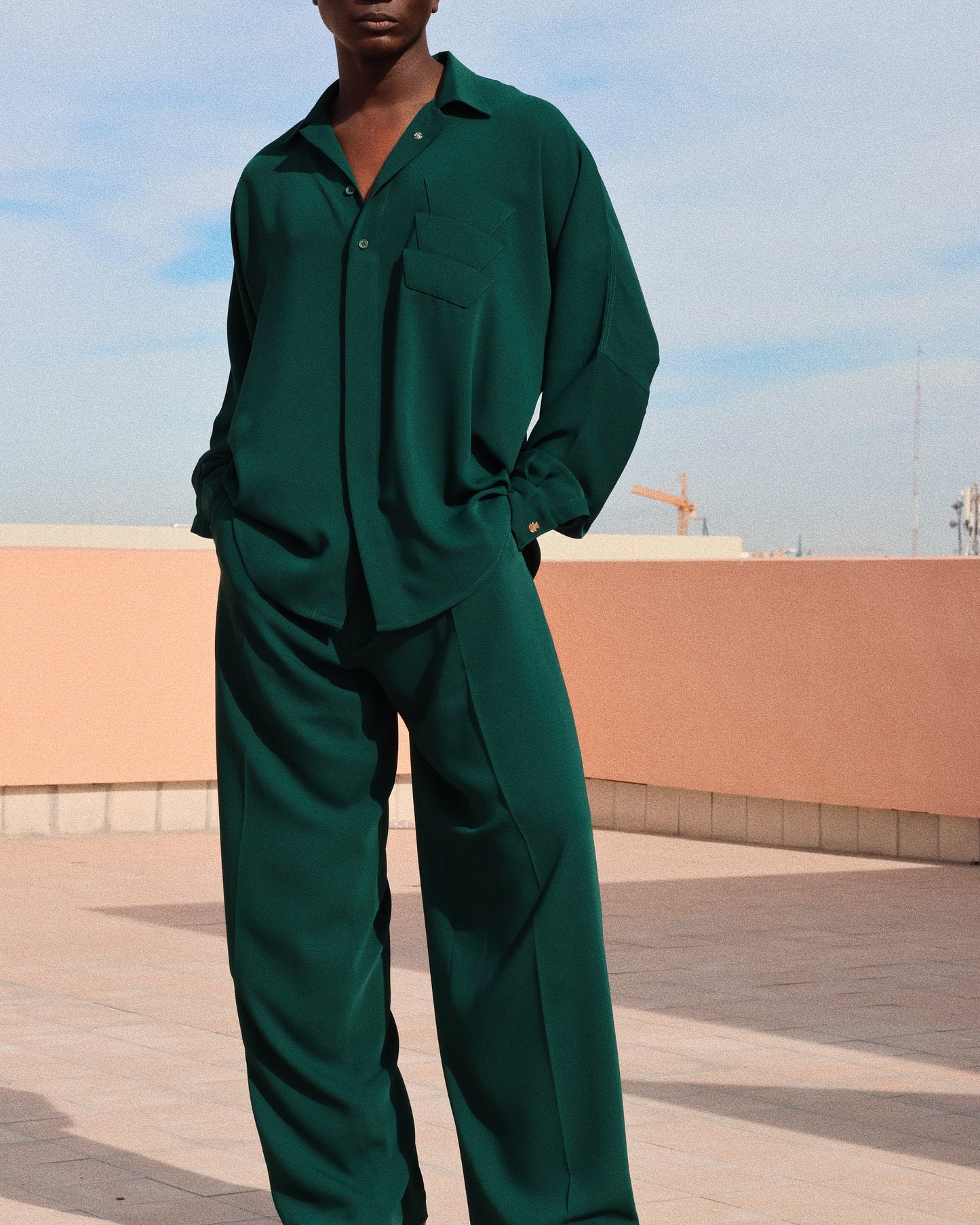 EMERALD GREEN SET
